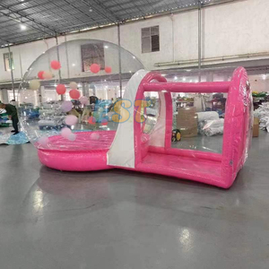 Piscine à balles commerciale gonflable Bubble House pour enfant grande maison de rebond <span class=keywords><strong>pas</strong></span> cher cavalier rebondissant château de saut videur grand <span class=keywords><strong>menton</strong></span> - Product Image 5