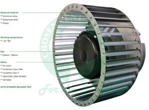 AC 140mm <span class=keywords><strong>220V</strong></span> 90W <span class=keywords><strong>Ventilateur</strong></span> centrifuge <span class=keywords><strong>Turbine</strong></span> Machine Ventilateurs de refroidissement centrifuges pour la technologie de ventilation - Product Image 6