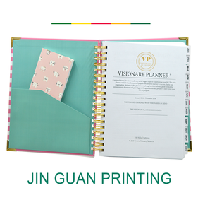 Personalized black a5 a6 notebook scheduler diary the program's printout the cowling with <span class=keywords><strong>logo</strong></span> - Product Image 3