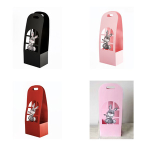 Boîte à fleurs personnalisée pour maman, emballage en carton écologique avec laminage mat UV pour roses et fleurs, matériaux recyclés - Product Image 5