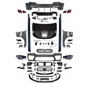 宝马F10高质量升级到G30 LCI 2022 F90 M5车身套件宝马F10配件车身套件5系列F10 F18配件