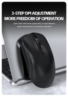T-WOLF X8 Dual Mode draadloze oplaadbare muis Gepersonaliseerde draadloze E-sportmuis 2.4g USB stille draadloze muis voor pc-laptop