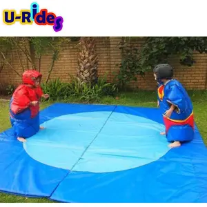 Best price Double foam padded sumo suit sumo wrestler costume inflatable wrestling costume for competition