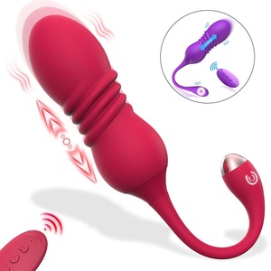 Vibrador Telescópico con Control Remoto Inalámbrico, Estimulador de Punto G, Vibrador Tipo Huevo, Masajeador Sexual Portátil para Mujeres - Product Image 3