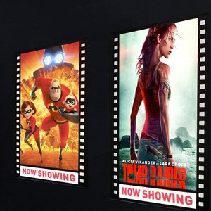 Boîte à lumière LED pour affiche intérieure, profil en aluminium, cadre pour affiche de <span class=keywords><strong>film</strong></span> LED, cadre photo 27 x 40, boîte à lumière LED pour affichage - Product Image 5