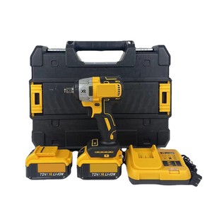 Ensemble d'outils électriques sans fil 5 pièces avec chargeur de <span class=keywords><strong>batterie</strong></span> au lithium Perceuse Clé <span class=keywords><strong>à</strong></span> chocs Meuleuse Scie Marteau pour usage industriel - Product Image 6