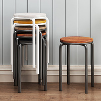 Chaise de salle à manger ronde ergonomique moderne avec structure métallique durable, idéale pour le salon et la maison – Vente directe usine