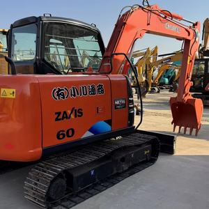 Mejor Precio, Mini Excavadora Usada Hitachi ZX60 de 6 Toneladas de Japón, Motor Original con EPA/CE, Excavadora de Segunda Mano en Stock - Product Image 1