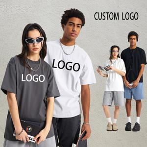 Camisetas Personalizadas de Algodón de 245 g/m² para Hombre, Cuello Redondo, Estampado, Tallas Grandes, Camisetas de Cuello Redondo para Chico - Product Image 2