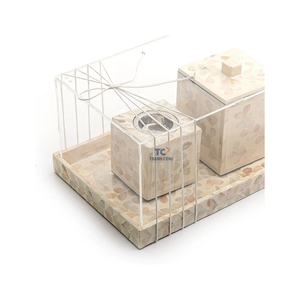 เครื่องหอมมูบารักทำด้วยมือสไตล์เวียดนามแม่ของไข่มุกเครื่องเผาเครื่องหอมมั๊กการ์เครื่องหอมอาหรับเหมาะสำหรับเป็นของขวัญรอมฎอน - Product Image 1