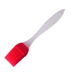 <b>Silicone</b> Oil Brush Heat Resistant Kitchen <b>Baking</b> Barbecue Brush Non Shedding Dishwasher Safe Random Color - Product Image 5