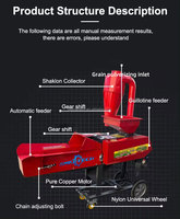 0.6-6 T/h broyeur de paille volaille alimentation animale faisant broyeur d'herbe hachoir d'ensilage fourrage fourrage coupe-paille Machine