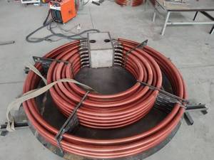 หม้อน้ำหล่อเย็นน้ำมันหล่อลื่นแบบท่อกลม ครีบระบายความร้อนทองแดง - Product Image 4