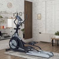 Appareil de musculation commercial, elliptique à résistance magnétique, elliptique aérobie à résistance réglable