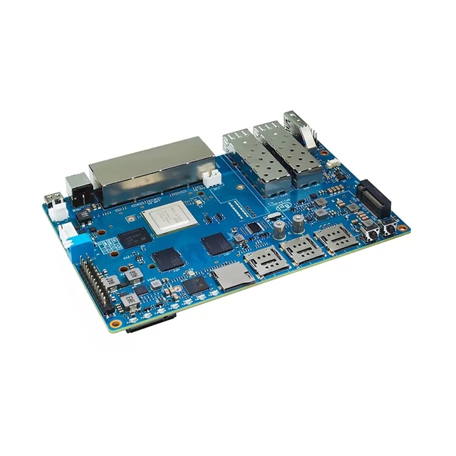 Original Banana Pi BPI-R4 Main board MediaTek MT7988 open source high performance router development board...