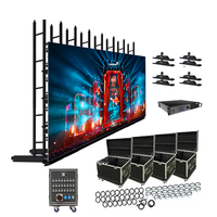 Panneau LED de location P3.9 haute luminosité 500x1000mm pour fond de scène DJ et mur d'événements en boîte de nuit