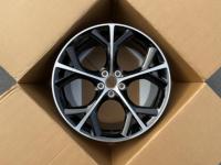 Jantes en alliage Jaguar noires usinées à 5 branches en Y, 16-26 pouces, jantes sport en aluminium à 5 trous pour remplacement automobile