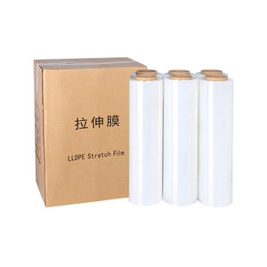 18 inch x 1000 ft plastic film lldpe stretch pallet warping film