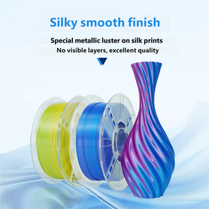 Filament PLA Soie pour Impression 3D 1,75 mm, Haute Brillance, Dégradé Métallique Changeant de Couleur pour Jouets Tendance - Product Image 1