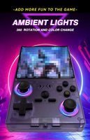 Consola de Juegos Portátil S Classic XF40V, Pantalla HD de 4'', Máquina de Videojuegos Linux RK3326, 4000mAh, Joystick RGB, WiFi, TF, XF40V Gamer
