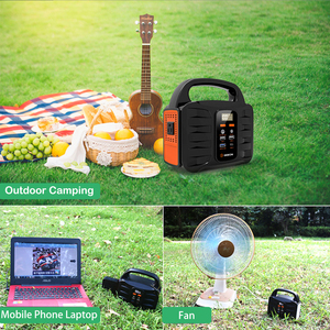 Trạm điện di động khẩn cấp 100W, bộ sạc đa năng, máy phát điện di động, máy phát điện năng lượng mặt trời với tấm pin mặt trời - Product Image 3