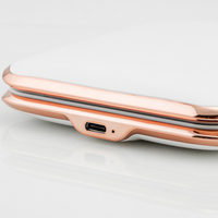 Miroir de Maquillage LED Compact 2026 avec Batterie Externe Intégrée