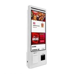 Indoor Payment Terminal 21.5'' Oem Customized Floor Standing <b>Touch</b> <b>Screen</b> Kiosks With Cash Acceptor <b>Machine</b> - Product Image 1