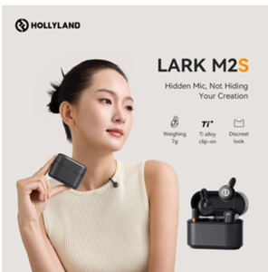 Micrófono de Condensador Inalámbrico Hollyland Lark M2S con Cancelación de Ruido para Teléfonos y Tabletas - Ligero y Portátil - Product Image 4