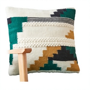 Housse de coussin de luxe en coton style bohème pour extérieur, tissée à la main, motif vintage, non toxique, très tendance et unique - Product Image 1