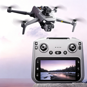 outdoor Professional Airdrop 8K K19 MAX Brushless Drone with 5G GPS 4.5-inch Large Screen Obstacle Avoidance Remote Control UAV - Product Image 1