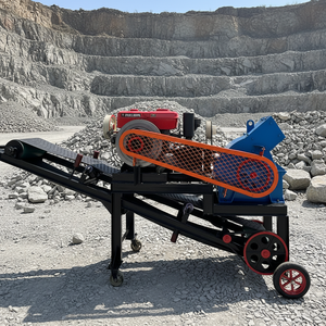 Concasseur à marteaux mobile diesel PC300*200 avec convoyeur pour terrains de sable et de <span class=keywords><strong>gravier</strong></span>, très populaire <span class=keywords><strong>en</strong></span> Afrique - Product Image 1