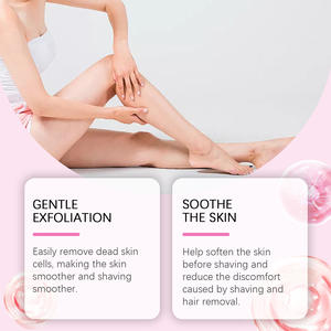 <span class=keywords><strong>Gommage</strong></span> au sucre pour le <span class=keywords><strong>visage</strong></span> et le corps pour <span class=keywords><strong>homme</strong></span> et femme, pré-rasage, exfoliant doux, adoucissant, lissant, éliminant les peaux mortes, hydratant - Product Image 2