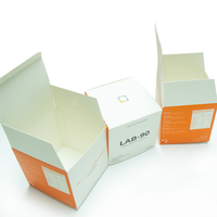 Boîtes en papier kraft gaufré personnalisées en gros, boîtes en carton blanc, emballages extérieurs pour aliments, électronique, cosmétiques