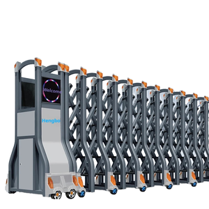 Heißer Verkauf: Aluminium-Falttore – Automatische, kommerzielle Sicherheits-Falttore für Parkplätze in Vororte, Villen und Fabriken - Product Image 2