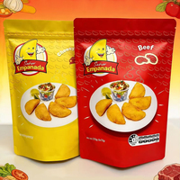 Sacs refermables réutilisables de qualité supérieure, de qualité alimentaire, pour l'emballage de biscuits, de chips, de bœuf séché