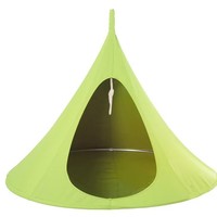 Fauteuil suspendu d'extérieur résistant à une charge de 150 kg, léger (5,5 kg), en tissu Oxford imperméable, balançoire papillon