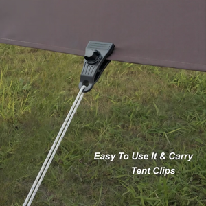 Heavy Duty Portable Multifunction Melamine Aluminum Plastic <b>Tent</b> Clips Boat Cover Tarpaulin Waterproof <b>Canopy</b> Camping Gear - Product Image 6