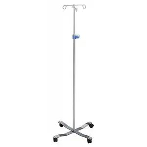 Best Price Hospital Furniture IV Pole Medical Infusion Stand Height Adjustable Potable IV Stand