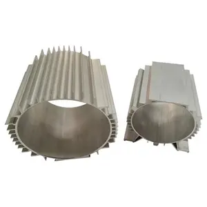 Anodized Aluminum Extrusion Alloy Profile For Aluminum Motor/mechanical Equipment Shell Profiles