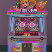 Máquina de Pinball Neon Dimension, Marca Topvoy, Caja de Acrílico, Acero y Madera, Embalaje con 1 Año de Garantía, Luz Intermitente en Inglés, Movimiento