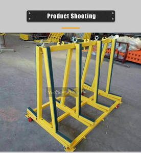 Estante de Almacenamiento para Losas de Piedra de Alta Resistencia YEK'S con Estructura de Acero Reforzado para Talleres de Piedra y Granito - Product Image 6