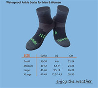 Chaussettes imperméables unisexes respirantes Sport Escalade Ski Trekking Randonnée Chaussettes