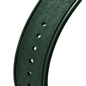 JUELONG, venta al por mayor, OEM/ODM, logotipo personalizado, mosaico FKM, correa de reloj de goma, correa de reloj Quick Rekase FKM - Product Image 2