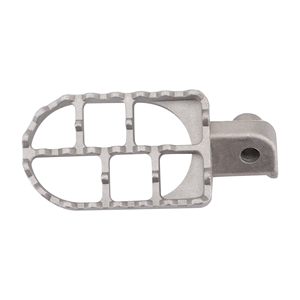 Repose-pieds en aluminium de 8mm pour motos 50cc 70 90 125 Rest Fit <span class=keywords><strong>Motocross</strong></span> Pit for 'Dirty Bike' Silver Motorcycling Body Systems - Product Image 3