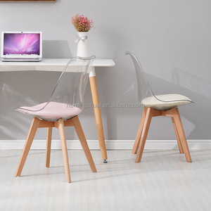 Housse de <span class=keywords><strong>chaise</strong></span> transparente en PU, coussin en plastique transparent, chaises en plastique transparentes pour salle à manger/cuisine/restaurant - Product Image 6