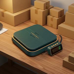 เครื่องชั่งอิเล็กทรอนิกส์ความแม่นยำสูงขายดีข้ามพรมแดน เครื่องชั่งน้ำหนักแบบพกพา 39 กก. เครื่องชั่งแบบแท่นสำหรับงานโลจิสติกส์ - Product Image 2