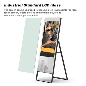 huấn luyện viên gương tầng đứng LCD hiển thị ai nhân tạo nhà phòng tập thể dục sức mạnh thông minh tập thể dục tập thể dục gương - Product Image 6