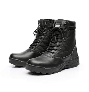 Botas Tácticas de Campamento TSB09 Unisex Ligeras y Transpirables para Deportes y Caza en Color Negro Cuero o Marrón - Product Image 4