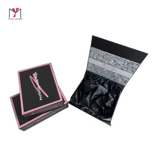 Boîtes rigides magnétiques MUYANG pour perruques fantaisie, avec doublure en satin et logo imprimé UV, pour accessoires de mode - Product Image 5