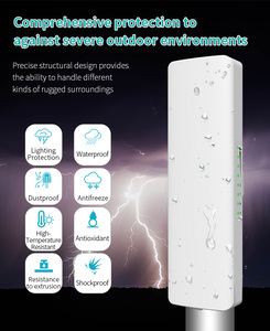 Comfast nanostation M2 2.4GHz CF-E314N V2 được xây dựng trong 2 * 14dBi anten dài khoảng cách 3-5km Wifi cầu không dây ngoài trời CPE - Product Image 5
